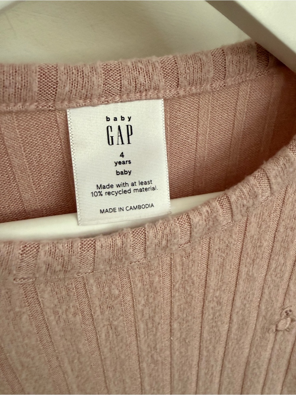 Gap - 4y - super soft/ribbed matching set - Picture 4 of 9